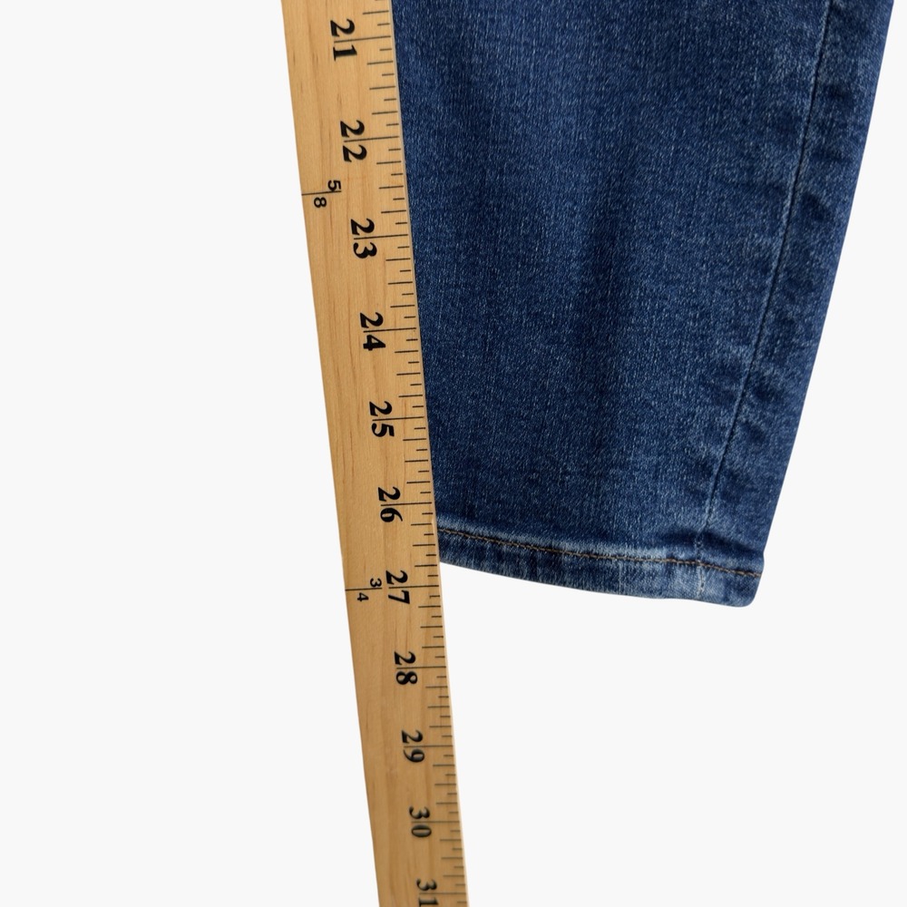 Madewell Maternity Side Panel Skinny Jeans in Wendover Wash Size 28 - Picture 8 of 9